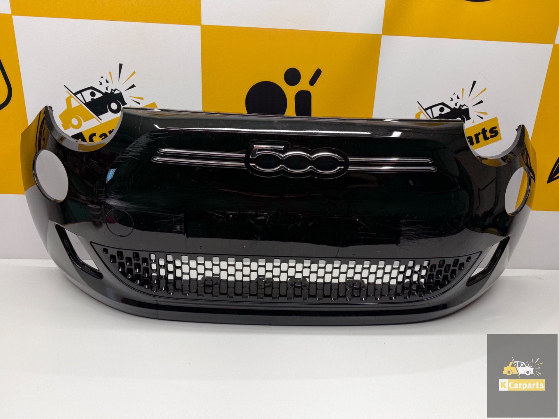Voorbumper Fiat 500 II Elektrisch Bumper 2020 735714055, Gebruikt, Voor, Stellantis Europe S.p.A., Info@stellantis.com
