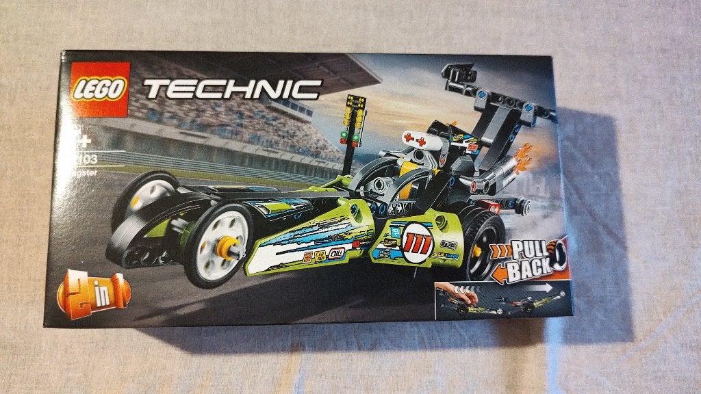 LEGO Technic 42103 – Dragster, Enfants & Bébés, Jouets | Duplo & Lego, Neuf, Lego, Ensemble complet, Non ouvert/scellé, Technic