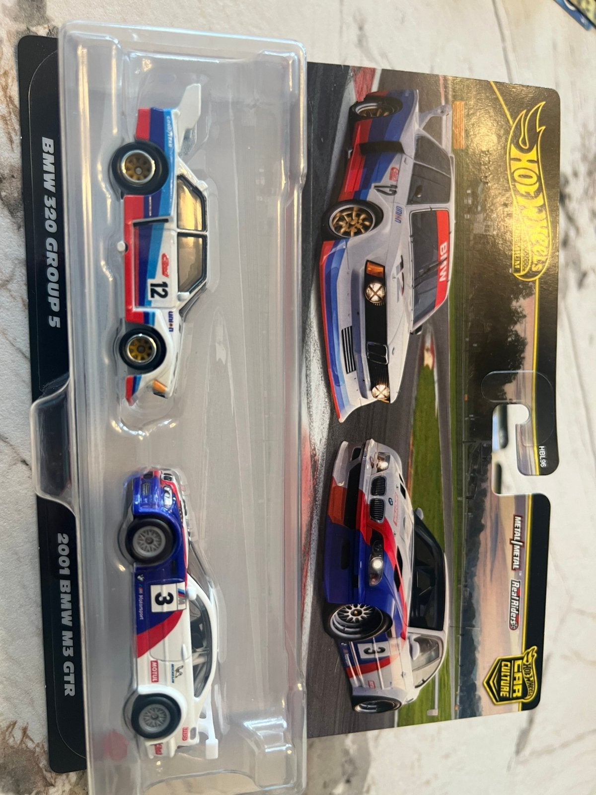 Hot wheels premium BMW duopack, Hobby en Vrije tijd, Ophalen of Verzenden, Zo goed als nieuw