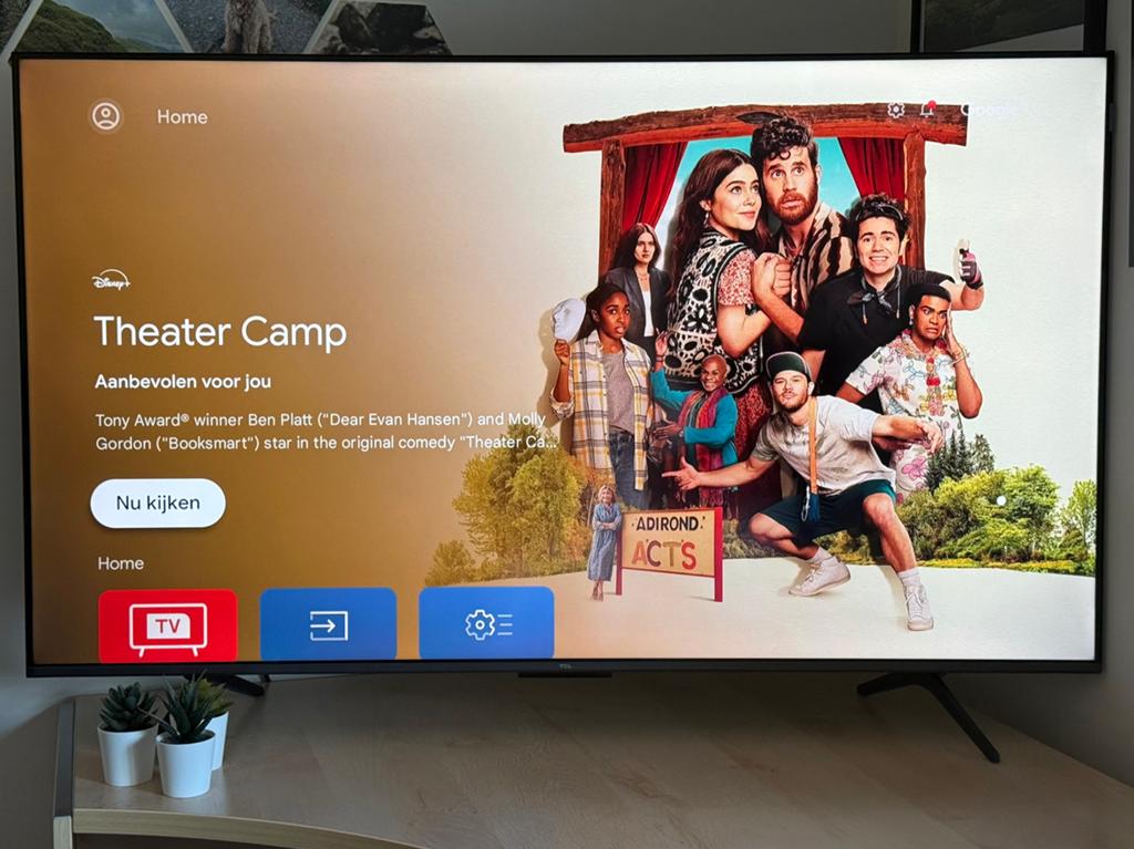 TCL 55T8C QLED 55” Smart TV (NIEUW), Ophalen, QLED, Nieuw, 4k (UHD)