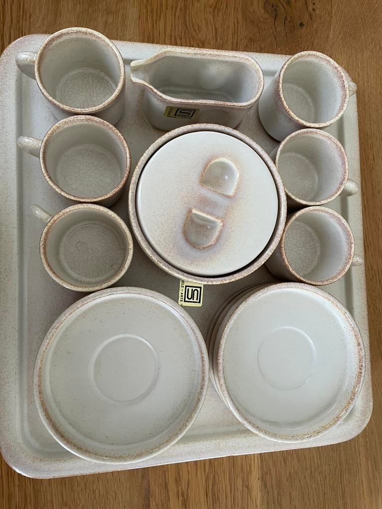 Complete koffieset Vintage 60/70, Ophalen