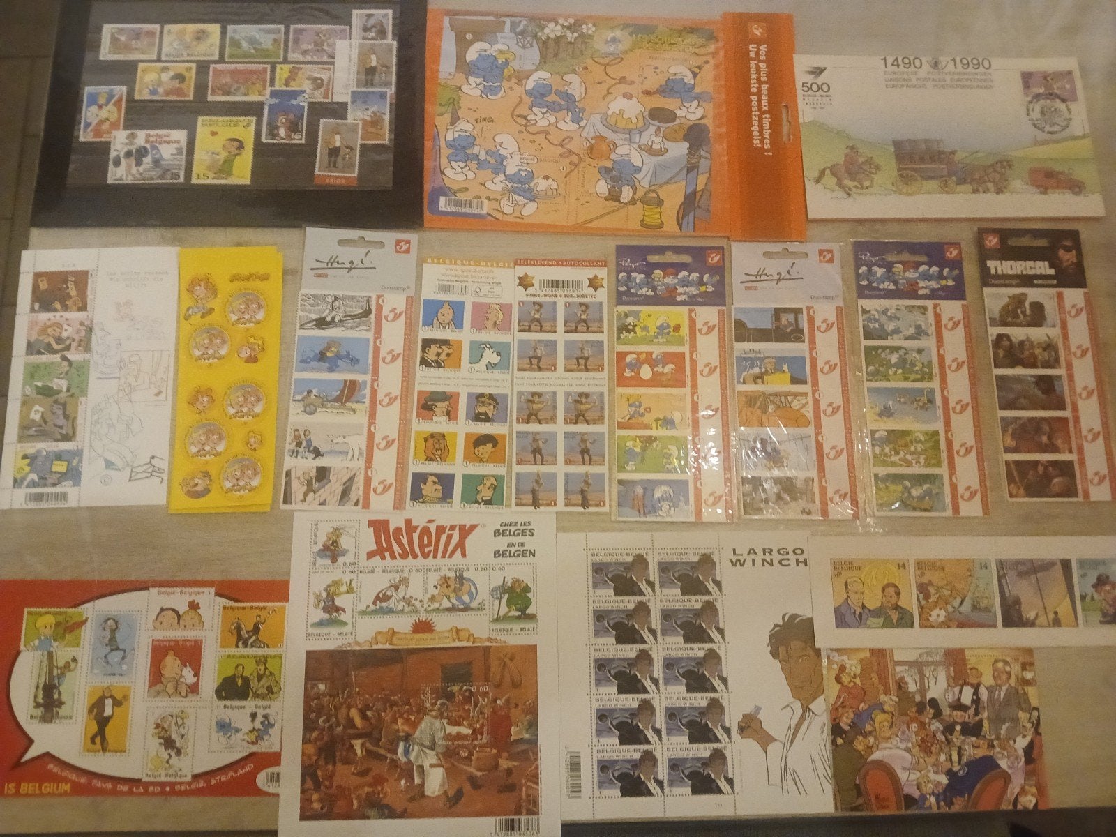 collection de timbres de bandes dessinées, Enlèvement ou Envoi, Comme neuf, Autres types