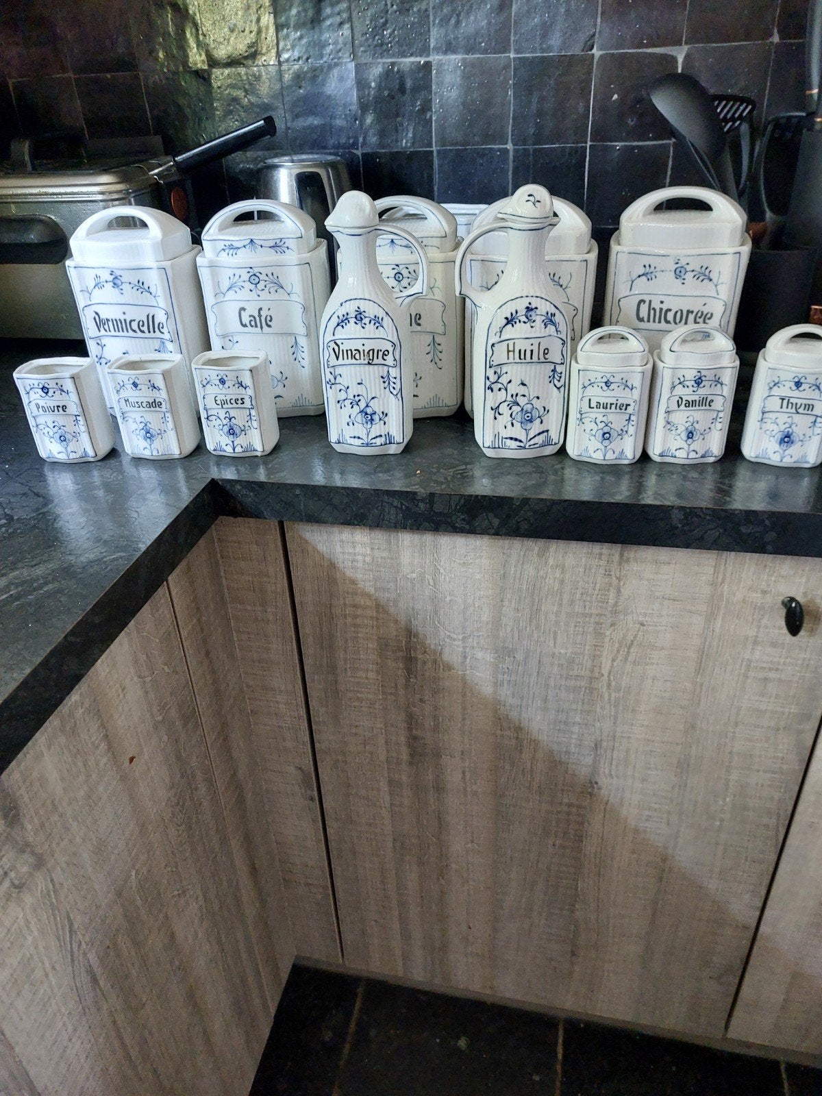Ensemble de boîtes vintage, Enlèvement