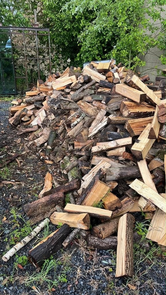 Bois de chauffage, Jardin & Terrasse, 3 à 6 m³, Enlèvement, Bûches