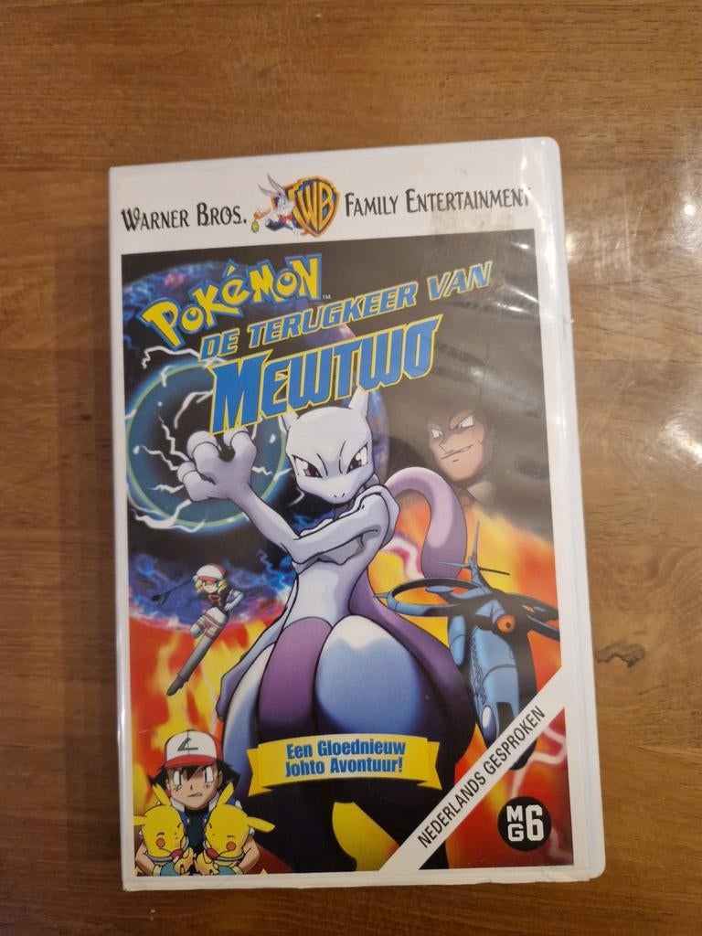 Vhs pokemon de terugkeer van mewtwo, Ophalen of Verzenden