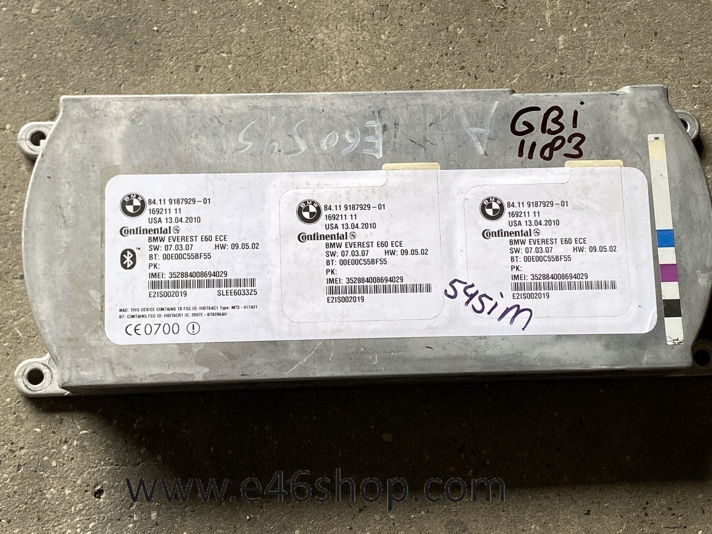 TELEMATIC BLUETOOTH MODULE BMW OE 9187929, Ophalen of Verzenden, -, -, -