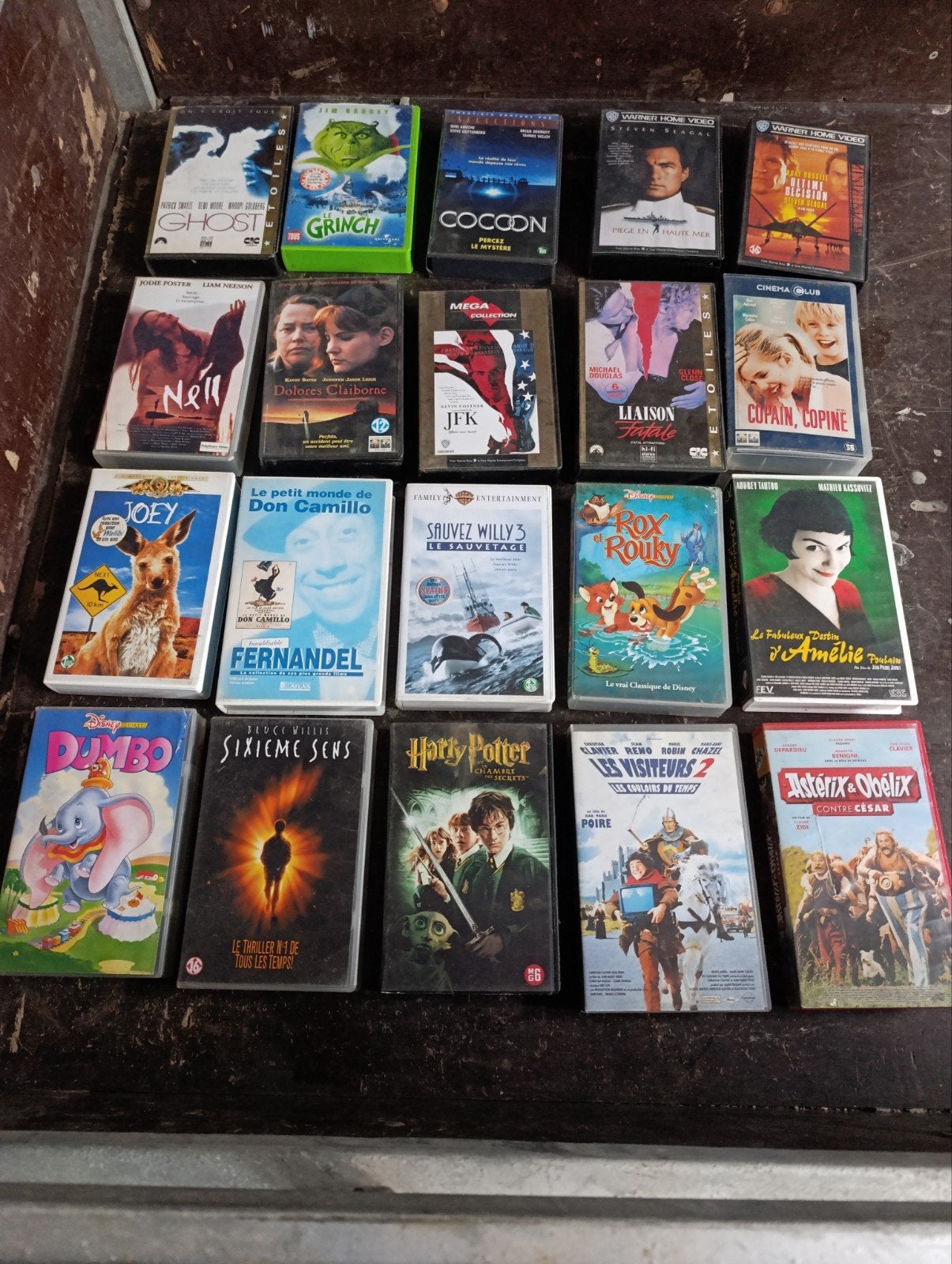 Lot cassettes VHS, Hobby en Vrije tijd, Ophalen