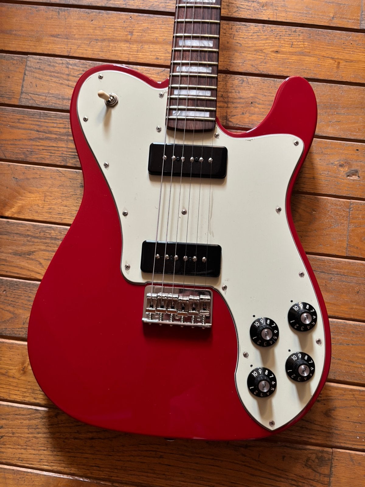 Fender Chris Shiflett Cleaver Telecaster Deluxe (USA), Muziek en Instrumenten, Ophalen, Zo goed als nieuw, Solid body, Fender