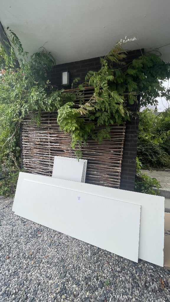planches contreplaqué blanc A DONNER!, Enlèvement, Utilisé