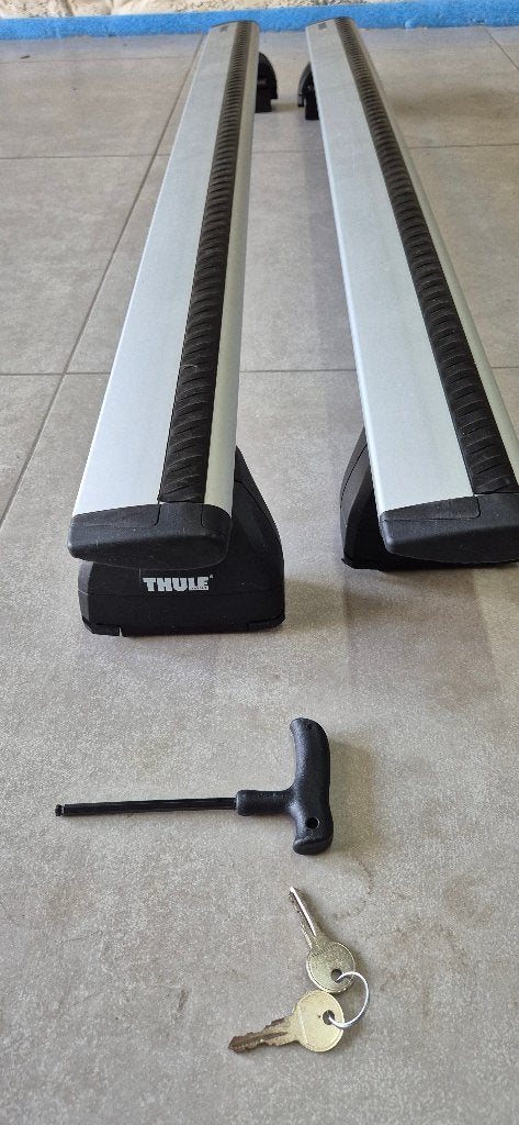 Barres de toit Thule pour Renault Mégane 4 Break, Enlèvement, Utilisé