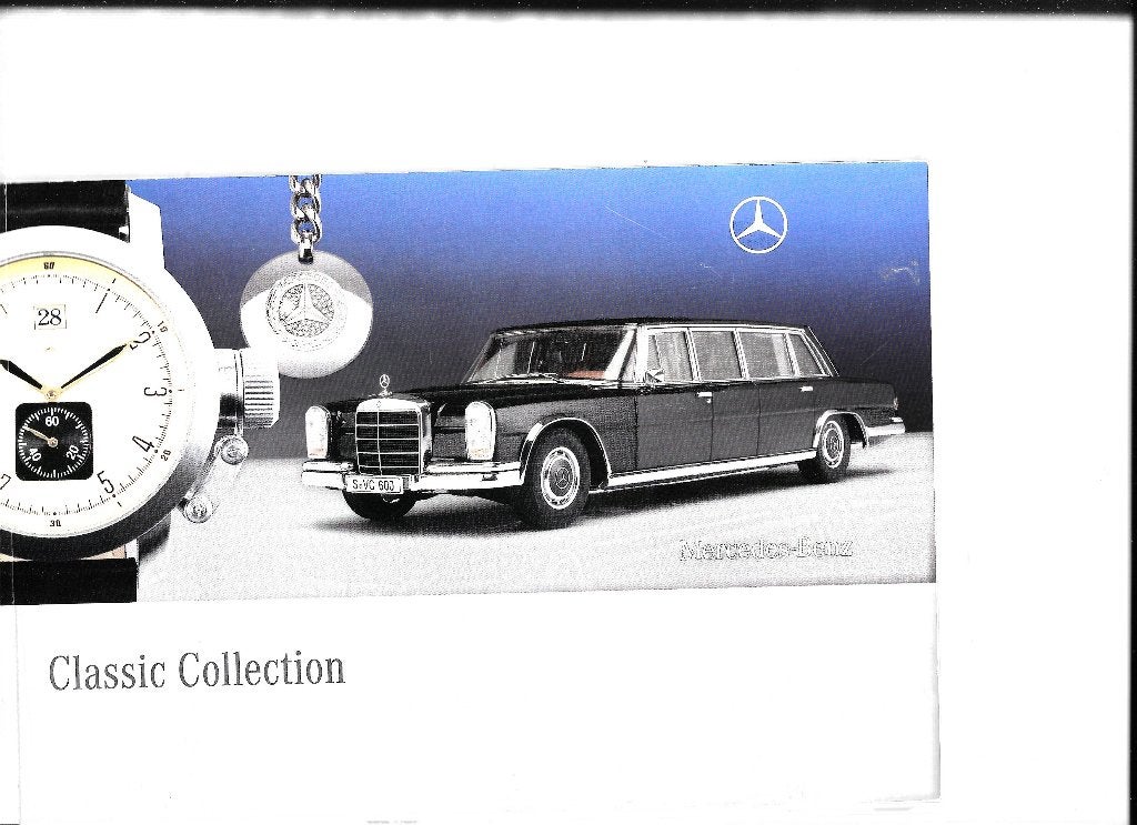 MERCEDES merchandise-folders, Boeken, Ophalen of Verzenden, Zo goed als nieuw, Mercedes