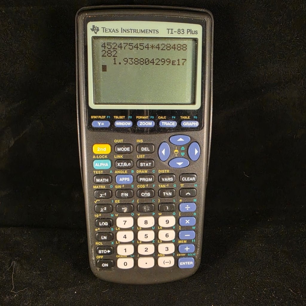 TI-83 Plus grafische rekenmachine Texas Instruments + deksel, Diversen, Ophalen of Verzenden, Grafische rekenmachine, Gebruikt