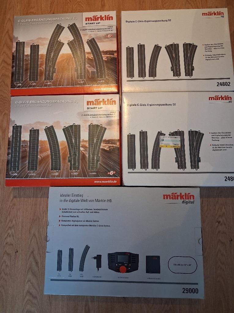 bundel Märklin HO digitale sporensets, Ophalen, Zo goed als nieuw, Rails, Märklin
