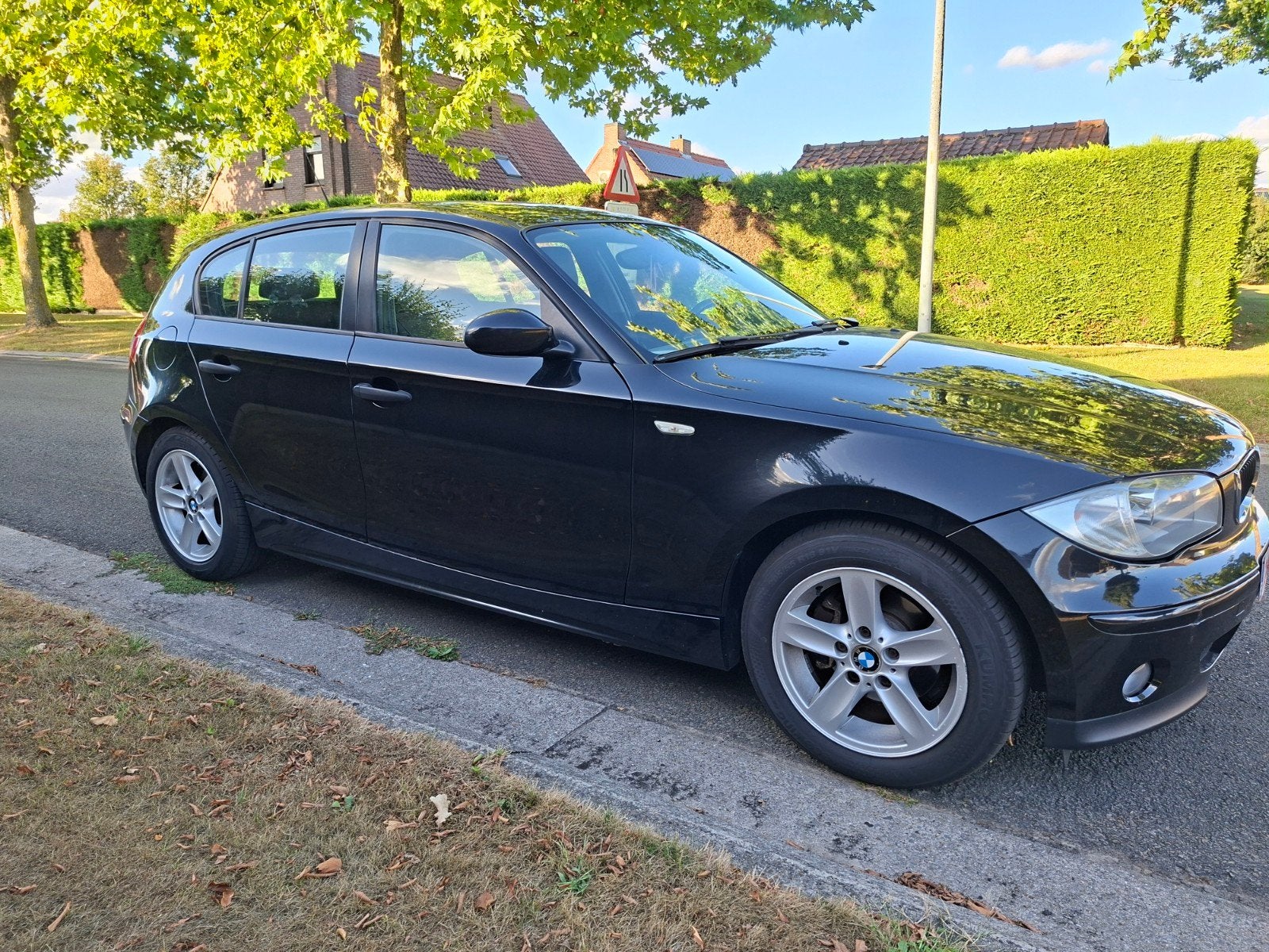 Bmw 118D, Auto's, BMW, Zwart, Particulier, Te koop, 1 Reeks
