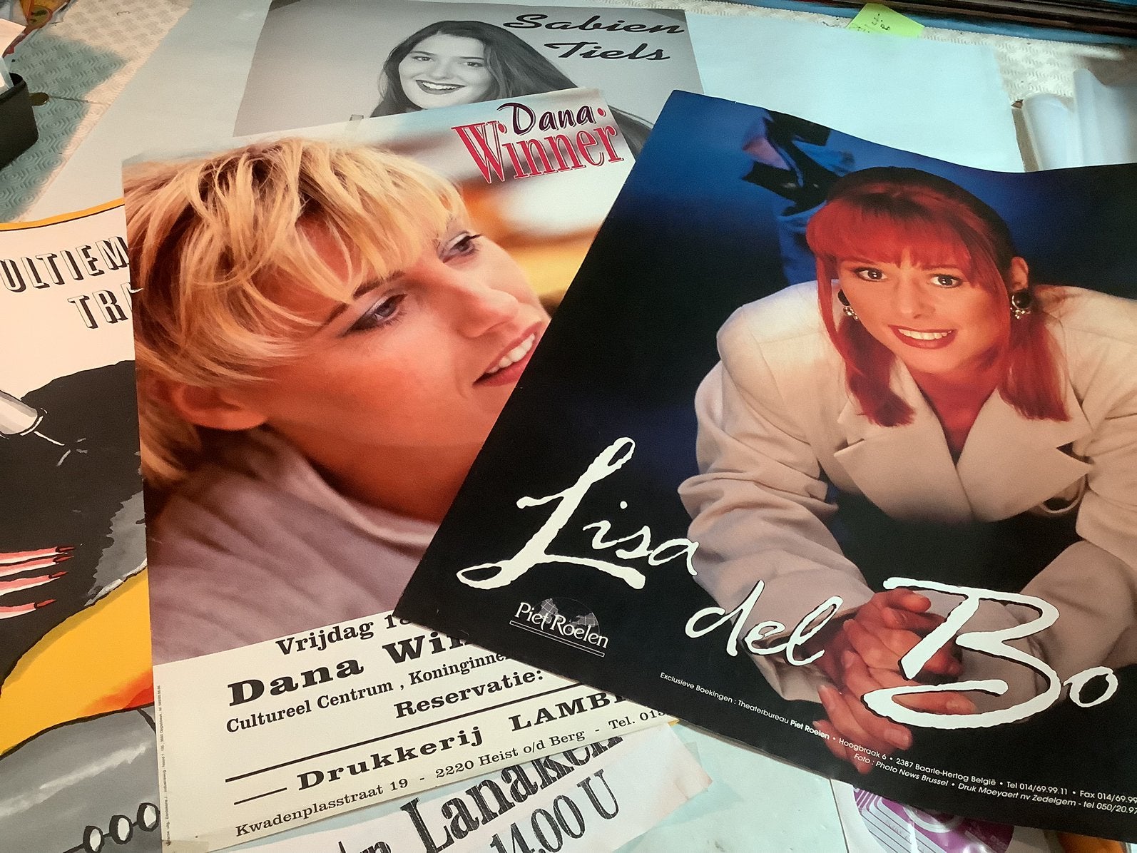 4 concert posters    maat 50-70 cm, Tickets & Billets, Concerts | Chanson française
