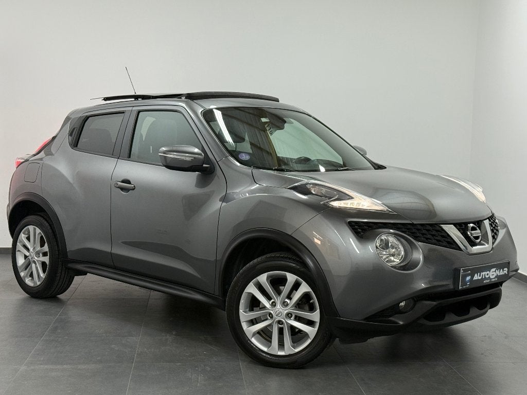 Nissan Juke 1.2i Euro6 - Navi - Camera360 - Toit ouvrant, Argent ou Gris, Achat, Euro 6, Entreprise