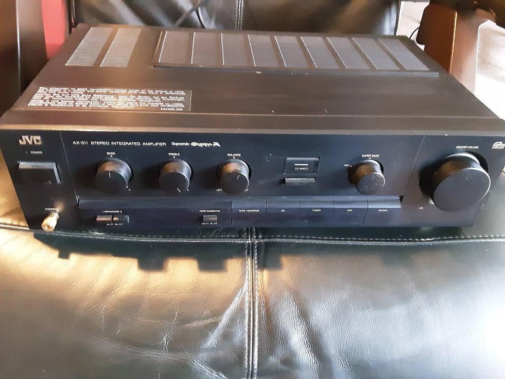 JVC Versterker AX 311, Ophalen, Versterker