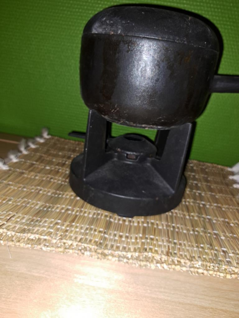 Gietijzeren fondue, Huis en Inrichting, Ophalen, Gebruikt, Gietijzer, Overige typen