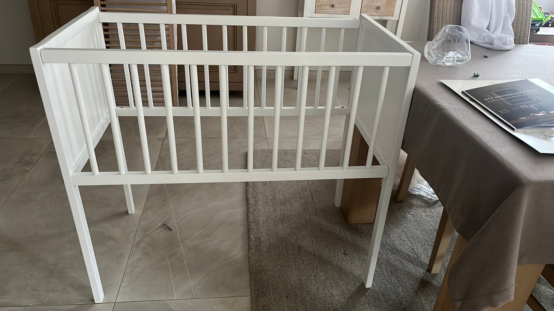 Babybed/wieg, Kinderen en Baby's, Babywiegjes en Ledikanten, Ophalen, Zo goed als nieuw, Wieg