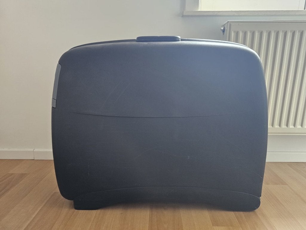 Reiskoffer, Ophalen, Gebruikt, Hard kunststof, Slot