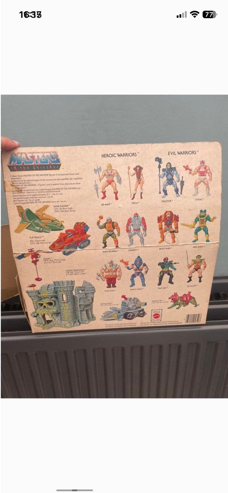 He man attak trak, Kinderen en Baby's, Verzenden, Gebruikt