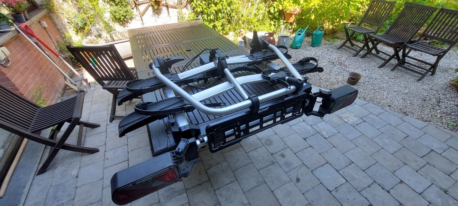 PORTE-VÉLOS 2 VÉLOS SPÉCIAL PORTES BATTANTES FOURGON SD260 S, Ophalen