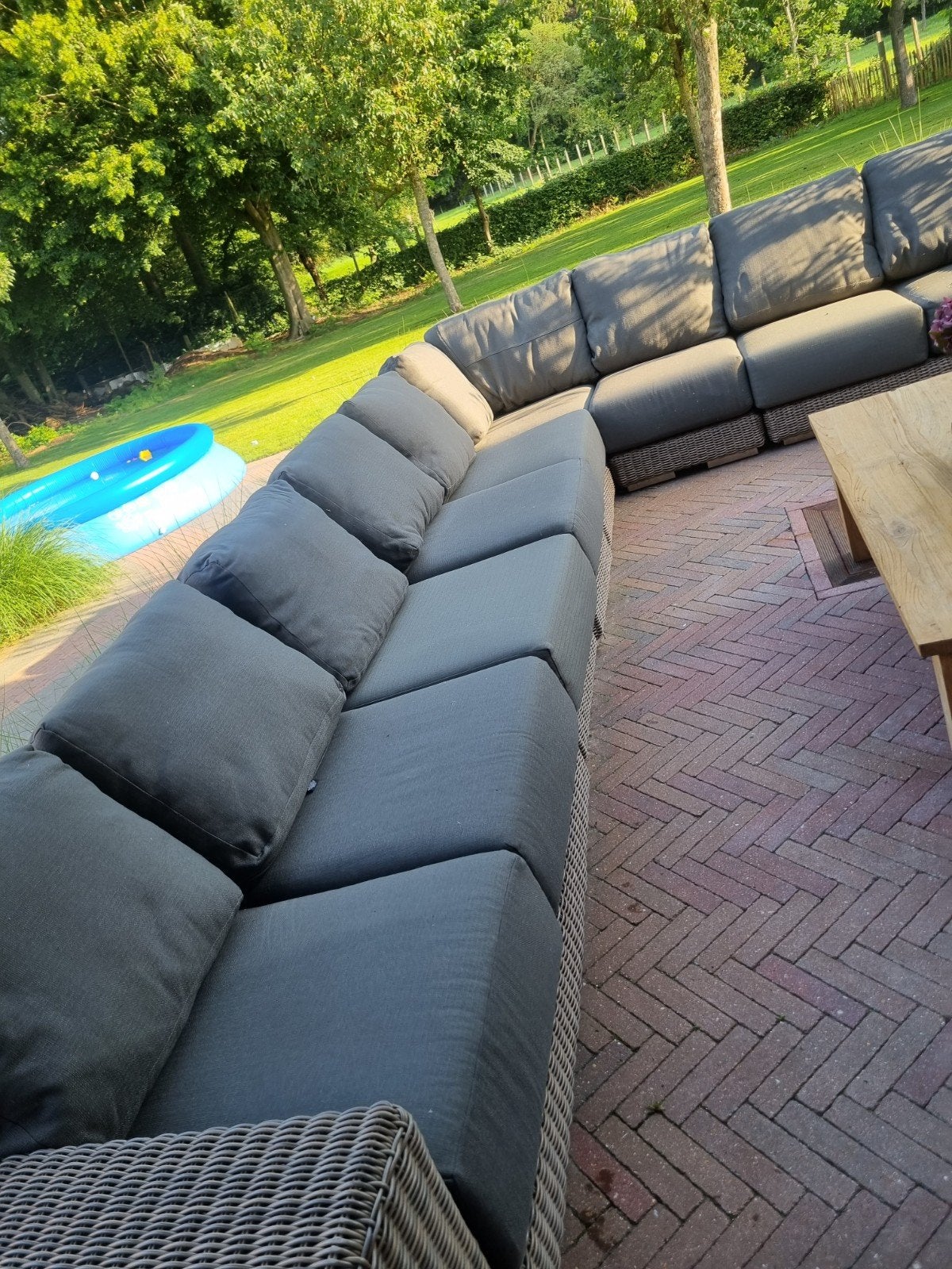 4 seasons 4seasons xxxl  loungeset GRATIS LEVERING, Tuin en Terras, Bank, 4seasons, Meer dan 8 zitplaatsen, Loungeset