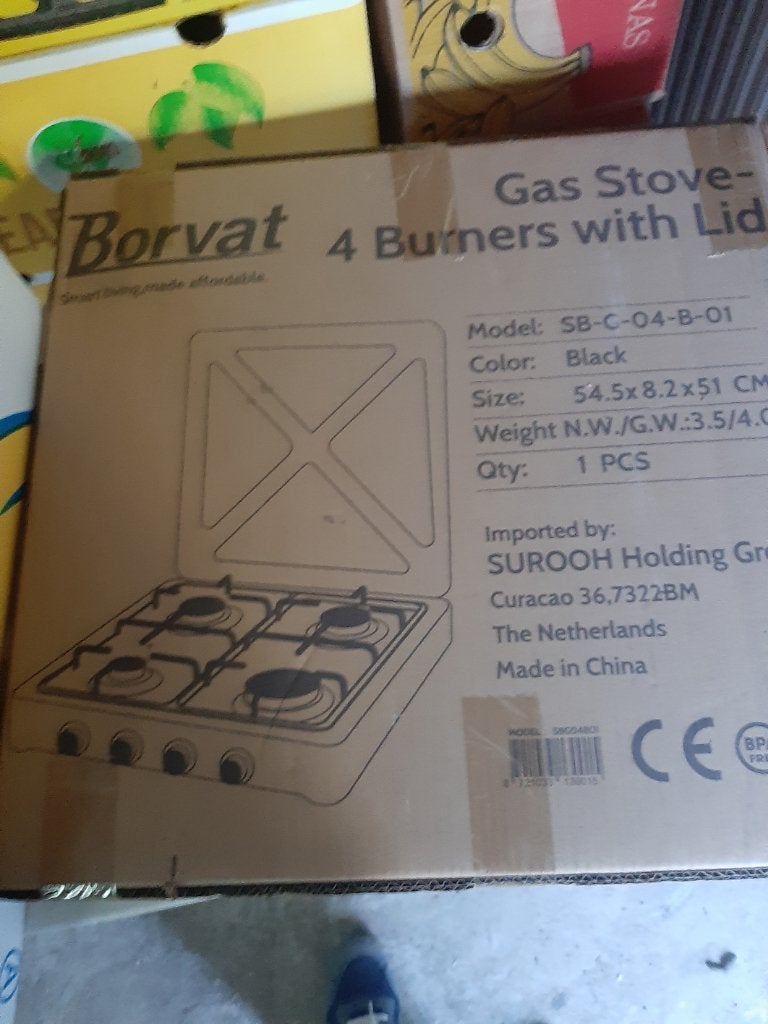 Gasfornuis, Enlèvement