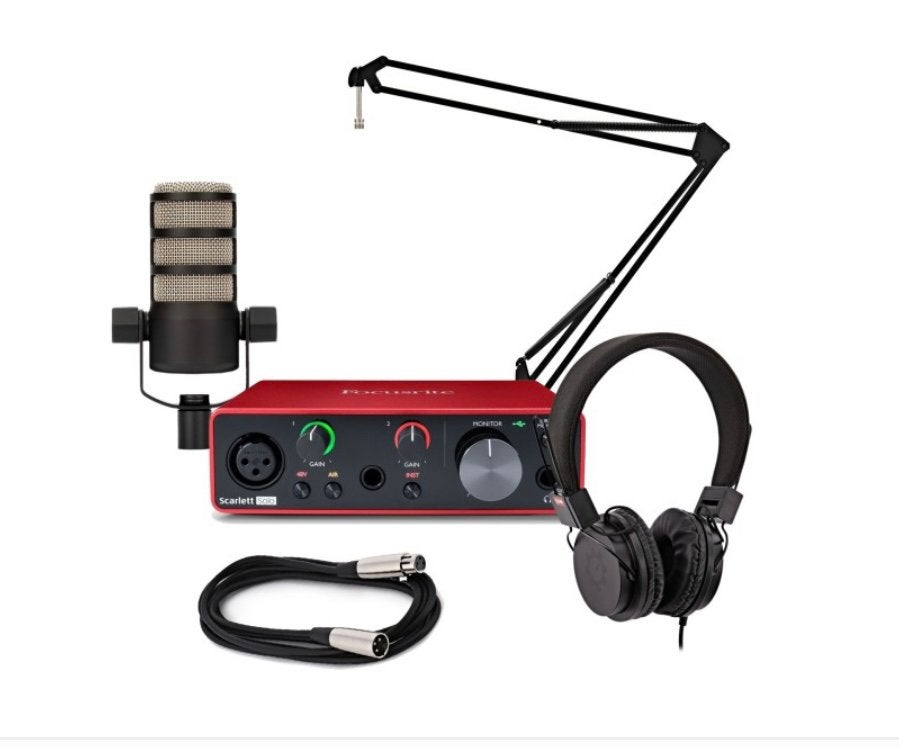 Volledige set voor muziek/podcast, Musique & Instruments, Enlèvement, Comme neuf