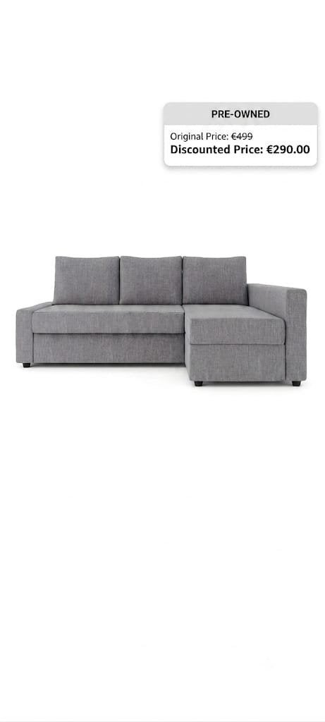 Ikea couch- bed, Ophalen