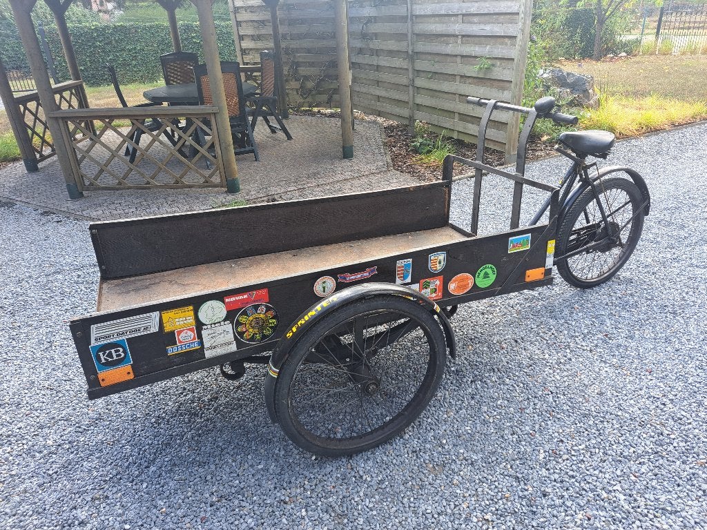 triporteur/oude bakfiets, Terugtraprem, Gebruikt, Goederen, Ophalen