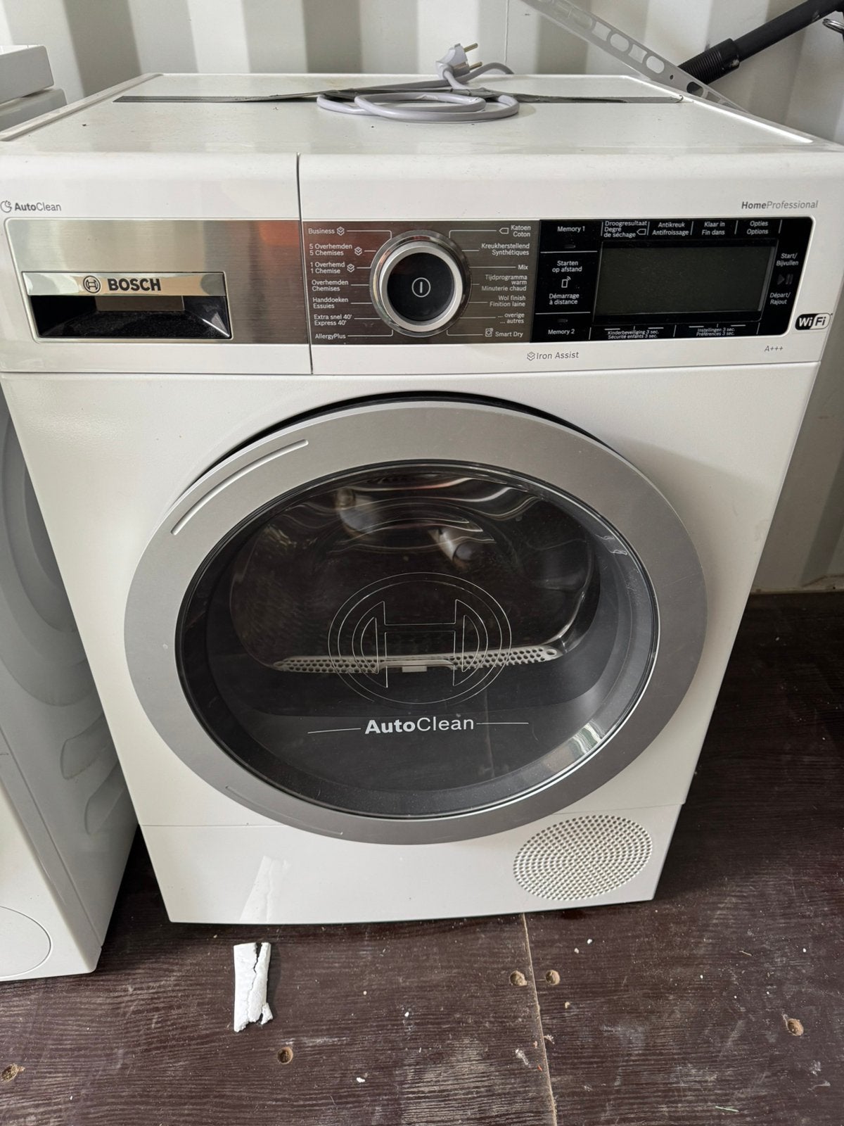 Bosch, Elektronische apparatuur, Wasmachines, 8 tot 10 kg, Ophalen, Gebruikt, 1200 tot 1600 toeren