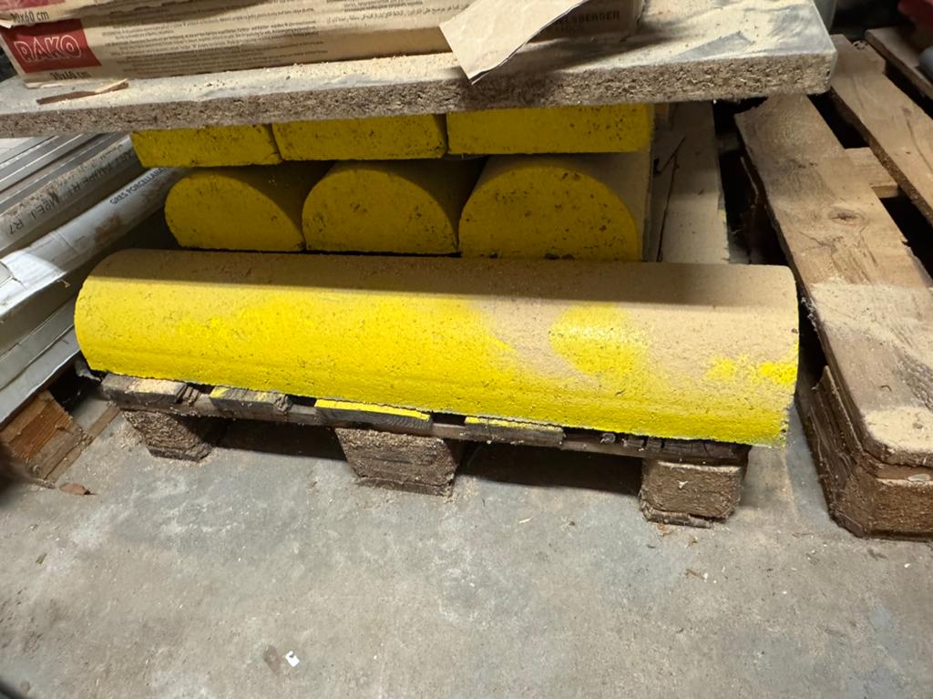 Betonblokken, Ophalen, Nieuw