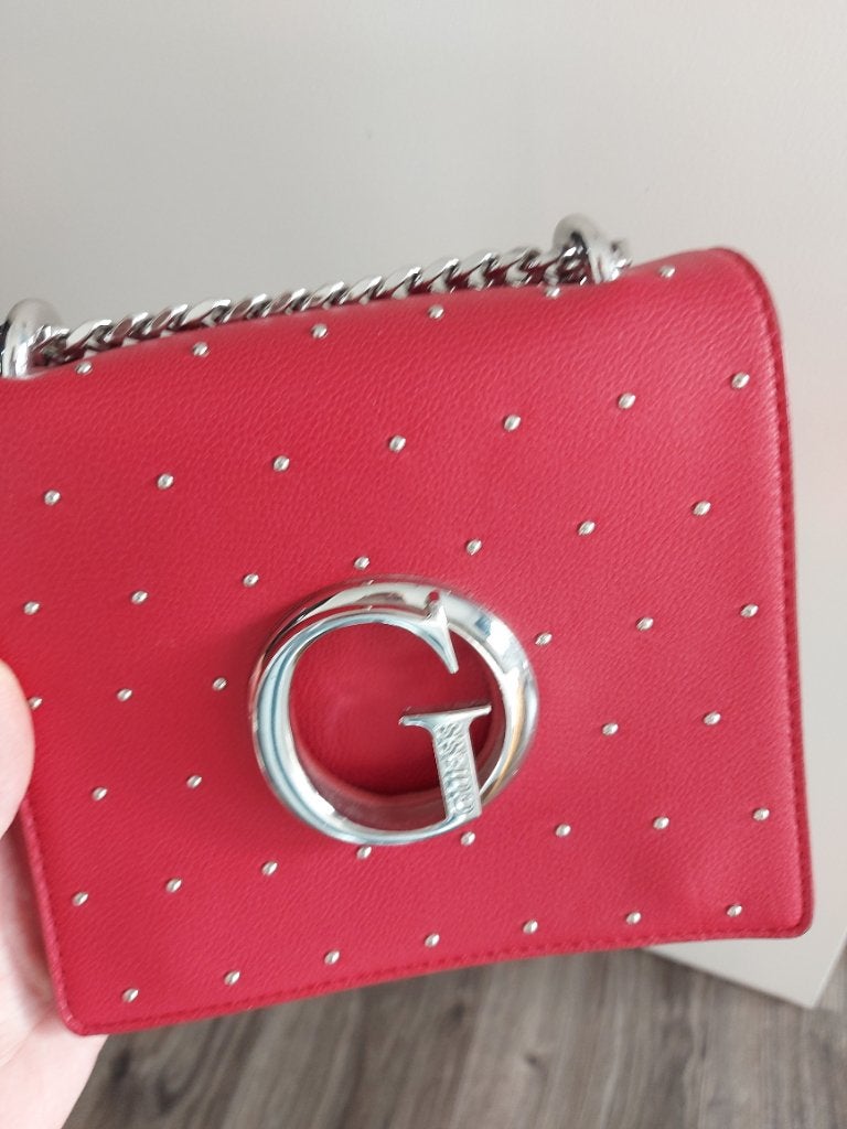 Sac Guess Bordeaux, Enlèvement, Utilisé, Sac à bandoulière