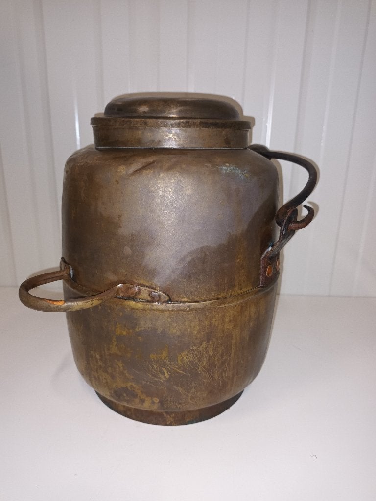 Grande carafe en cuivre avec anse, Enlèvement ou Envoi