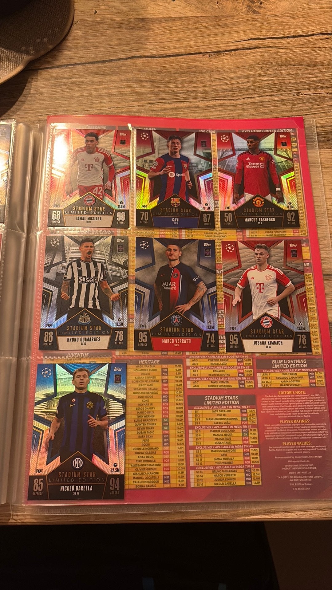 Match Attax 2023/24 Stadium Star Limited Edition Set Vini Jr, Ophalen of Verzenden, Zo goed als nieuw