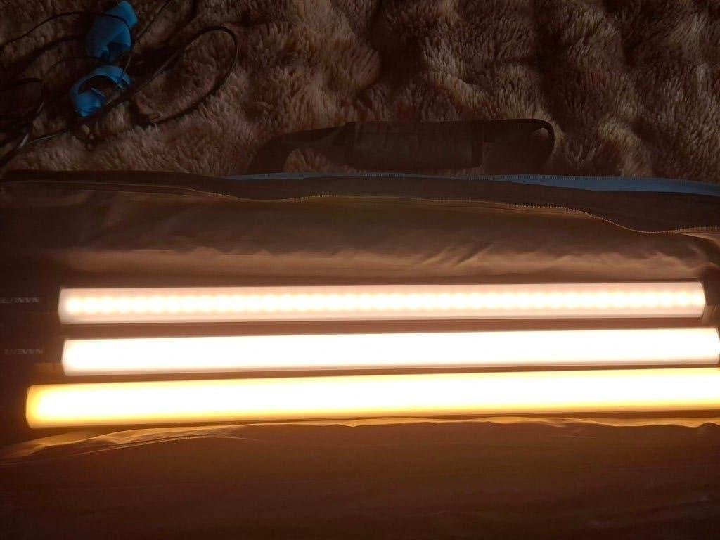 Set Nanlite Pavotubes 3 stuks, TV, Hi-fi & Vidéo, Variable, Enlèvement ou Envoi, Lampe ou Kit de flash, Utilisé