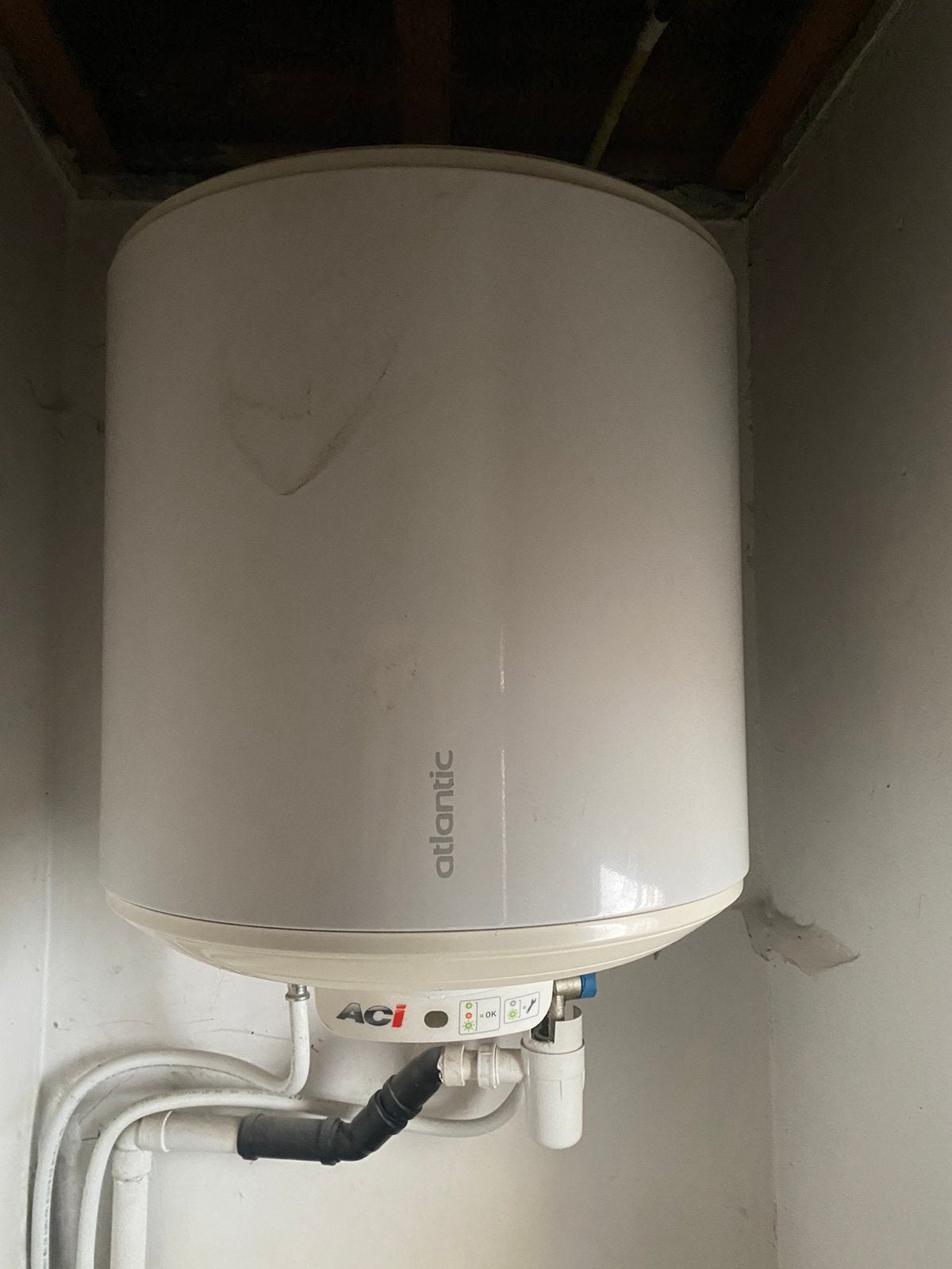 Atlantic ACI elektrische boiler 50L, Ophalen, Zo goed als nieuw, Boiler