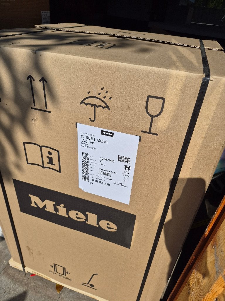 Miele Inbouw Vaatwasser G5651 NIEUW, Ophalen, Nieuw, Inbouw