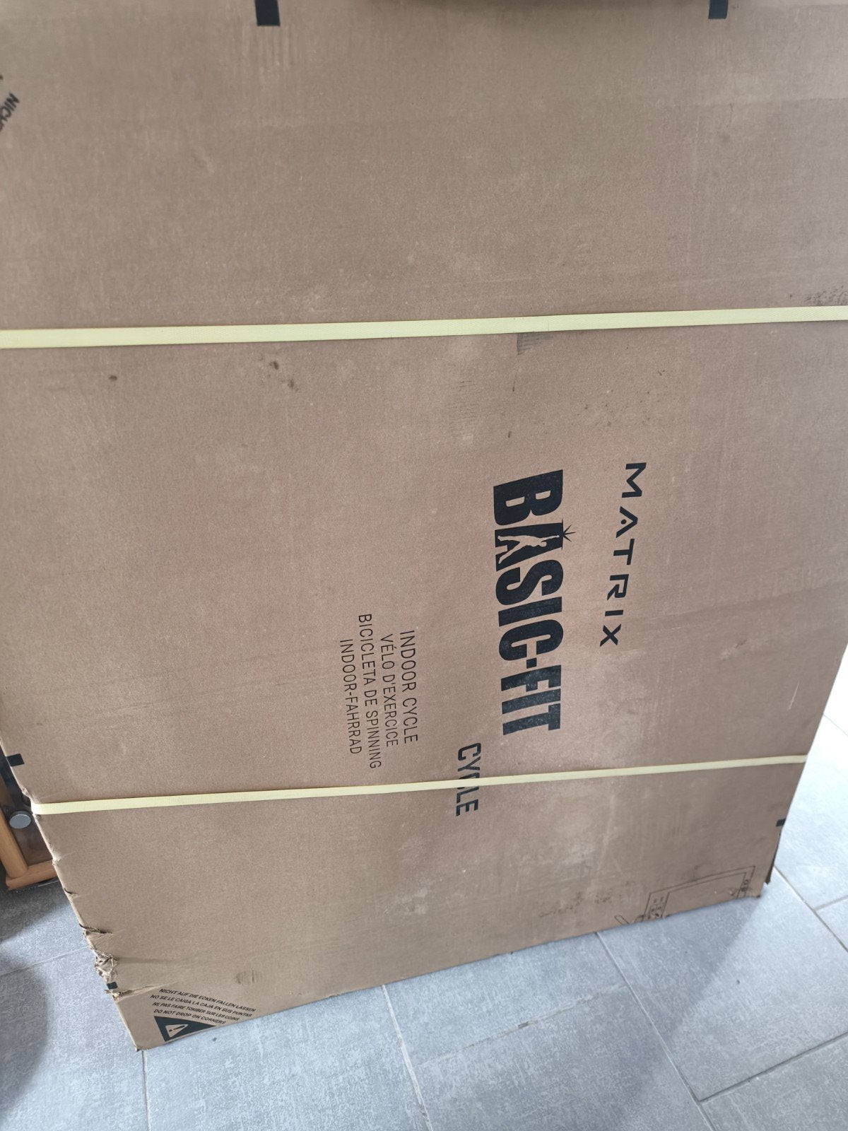 vélo appartement basic fit, Sport en Fitness, Ophalen, Nieuw, Hometrainer
