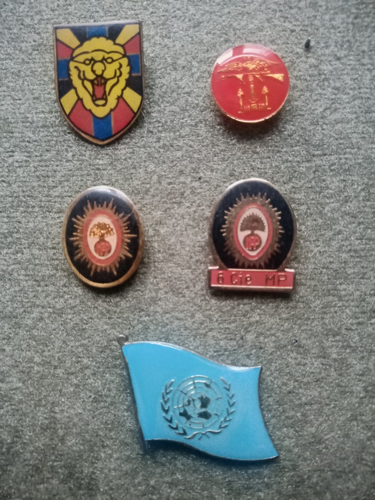 ABL - MP - voor - UN- pinnen pin pin pin, Verzamelen, Ophalen of Verzenden, Landmacht, Embleem of Badge