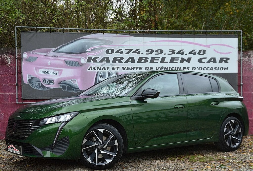 Peugeot 308 1.5BlueHDi Allure BOITE AUT NAV CAM CLIM 87.365K, Auto's, Peugeot, Automaat, 1940 kg, Gebruikt, 4 cilinders