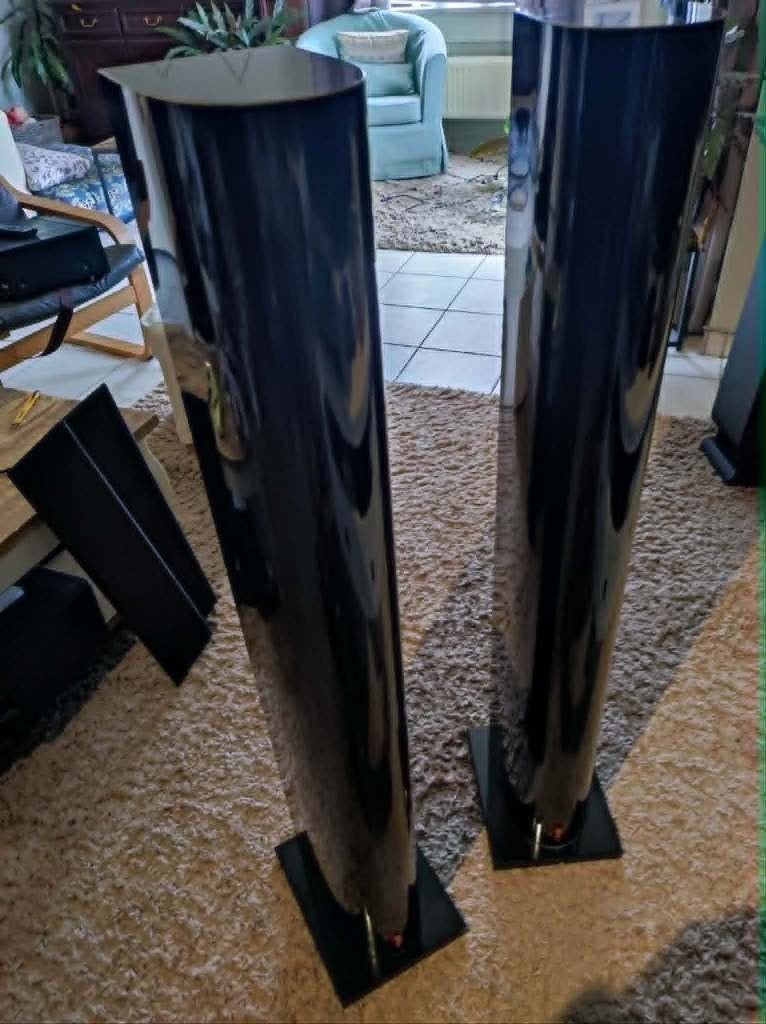 MILLON COBRA IV-HiEnd-Design Luidsprekers, Ophalen, Zo goed als nieuw, 150 watt of meer, Vloerstaande luidspreker