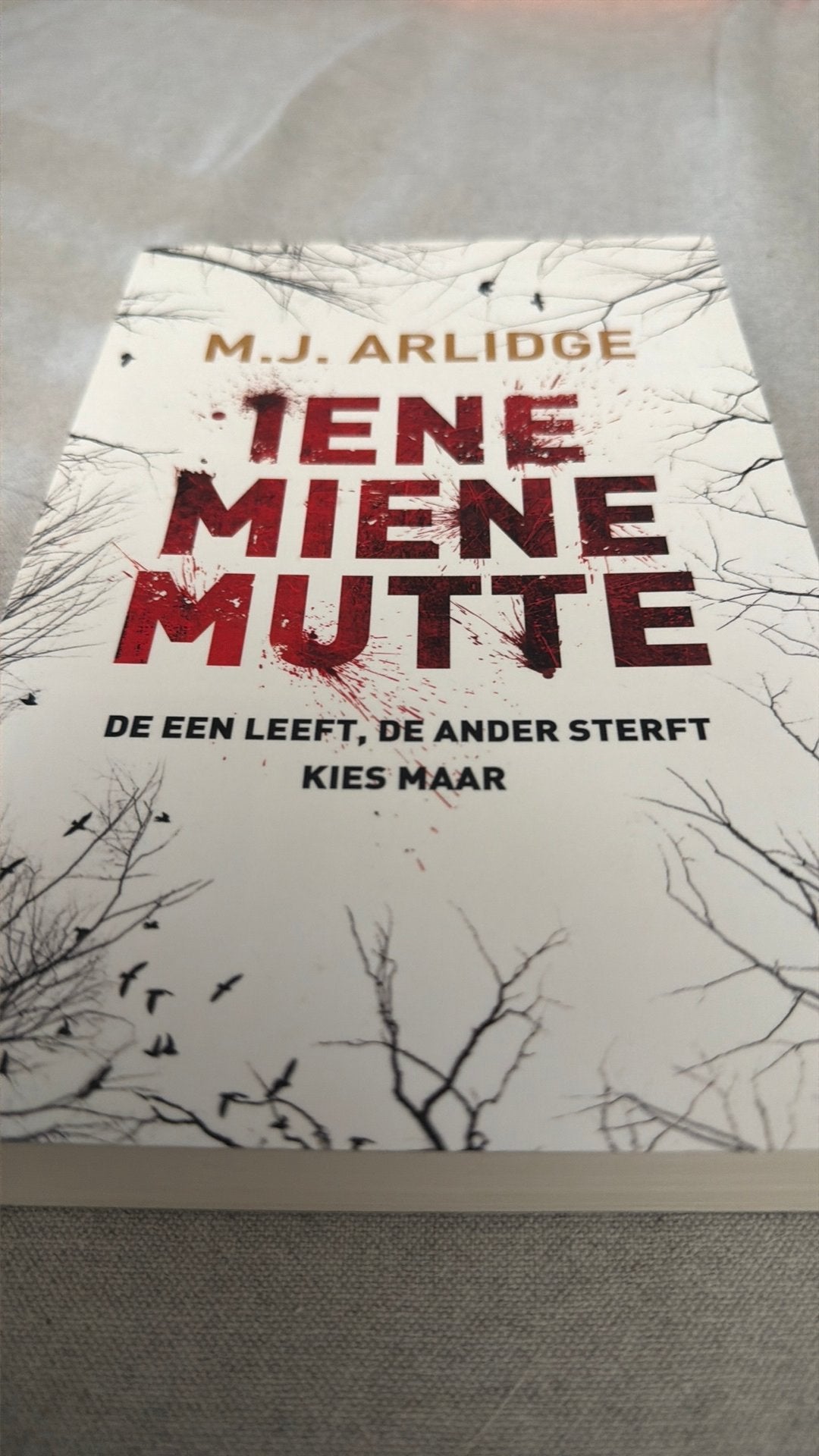 M.J. Arlidge - Iene Miene Mutte, Ophalen of Verzenden, M.J. Arlidge