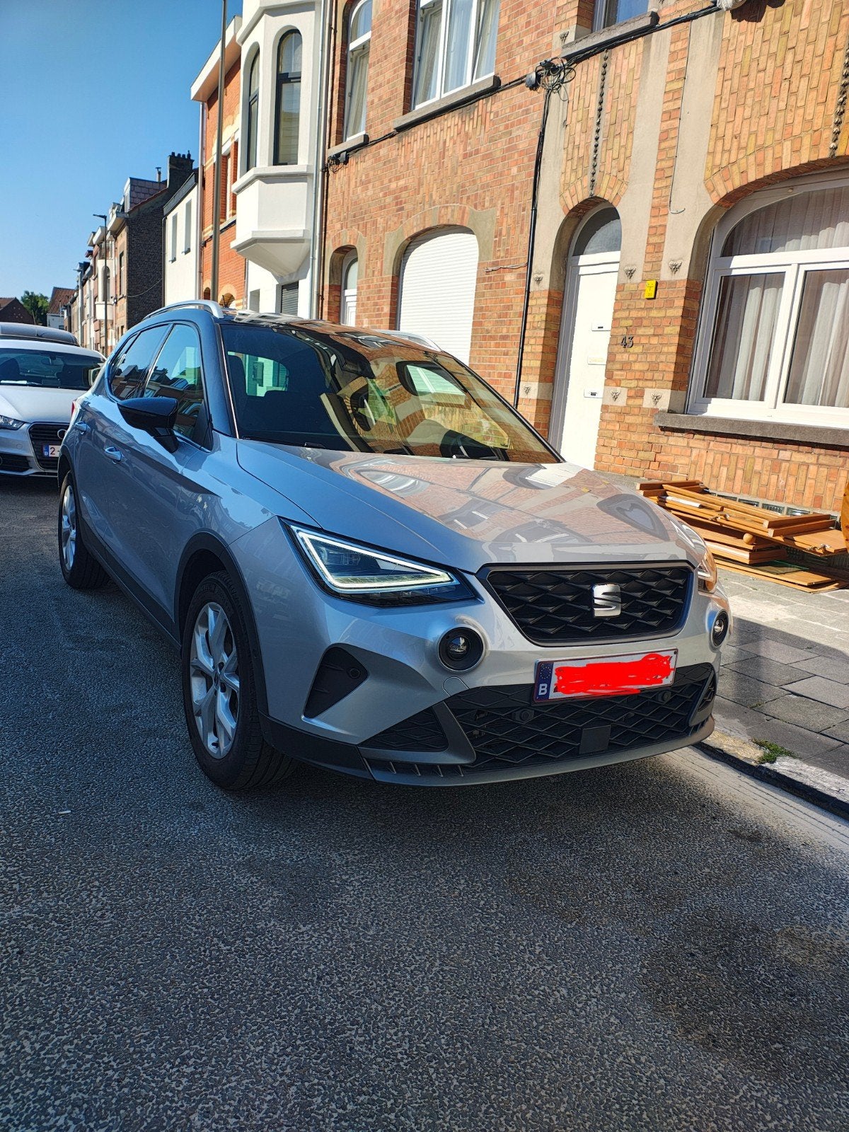 SEAT ARONA 2023 sport FR - 1.0 TSI DSG Garantie constructeur, Auto's, Seat, Bedrijf, Achteruitrijcamera, Automaat, Arona