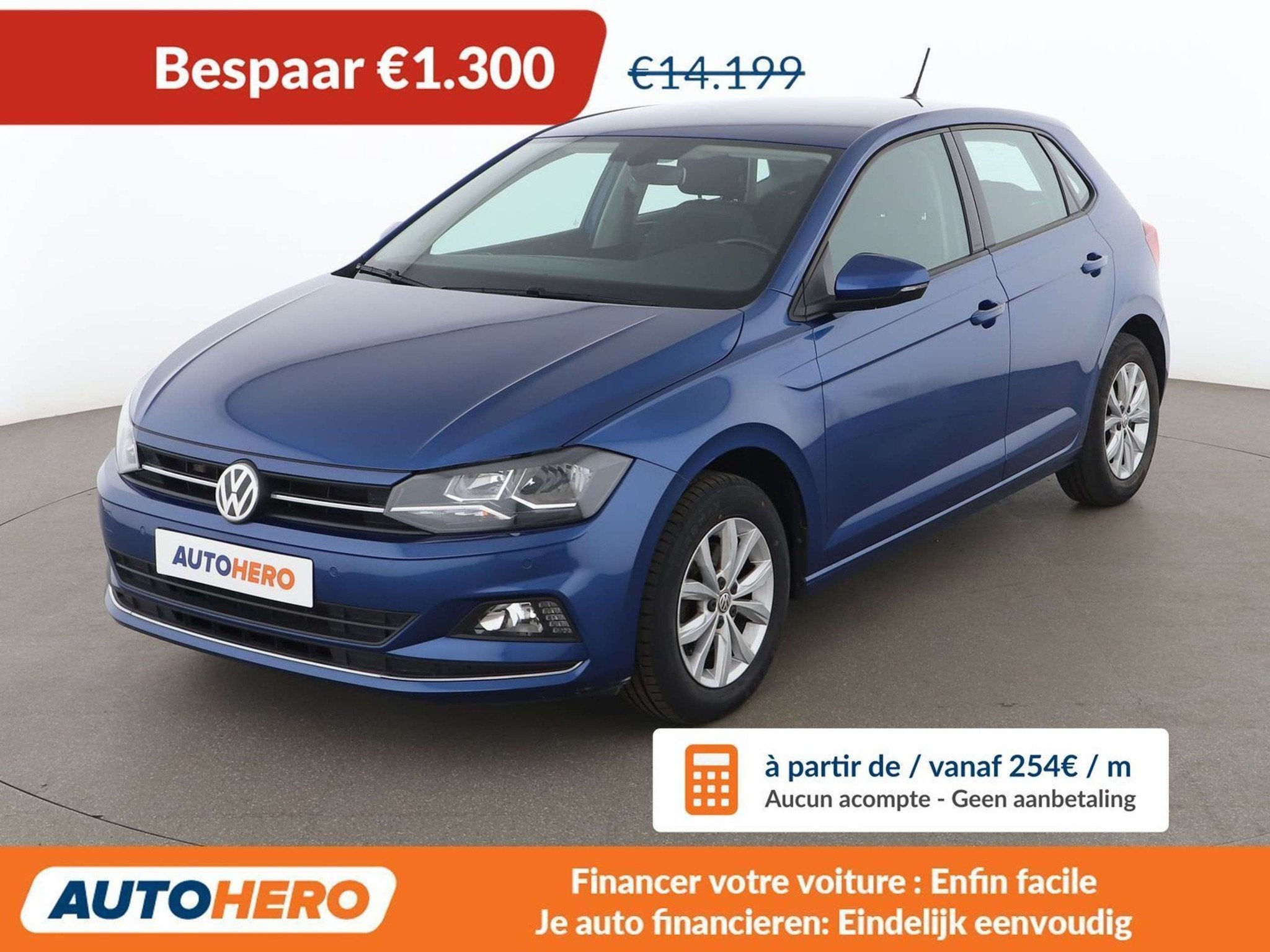 Volkswagen Polo 1.0 TSI Highline, Autos, https://public.car-pass.be/vhr/30599ba7-f6d2-4482-8c60-bd2ddc1fa852, Achat, Euro 6, Anti démarrage