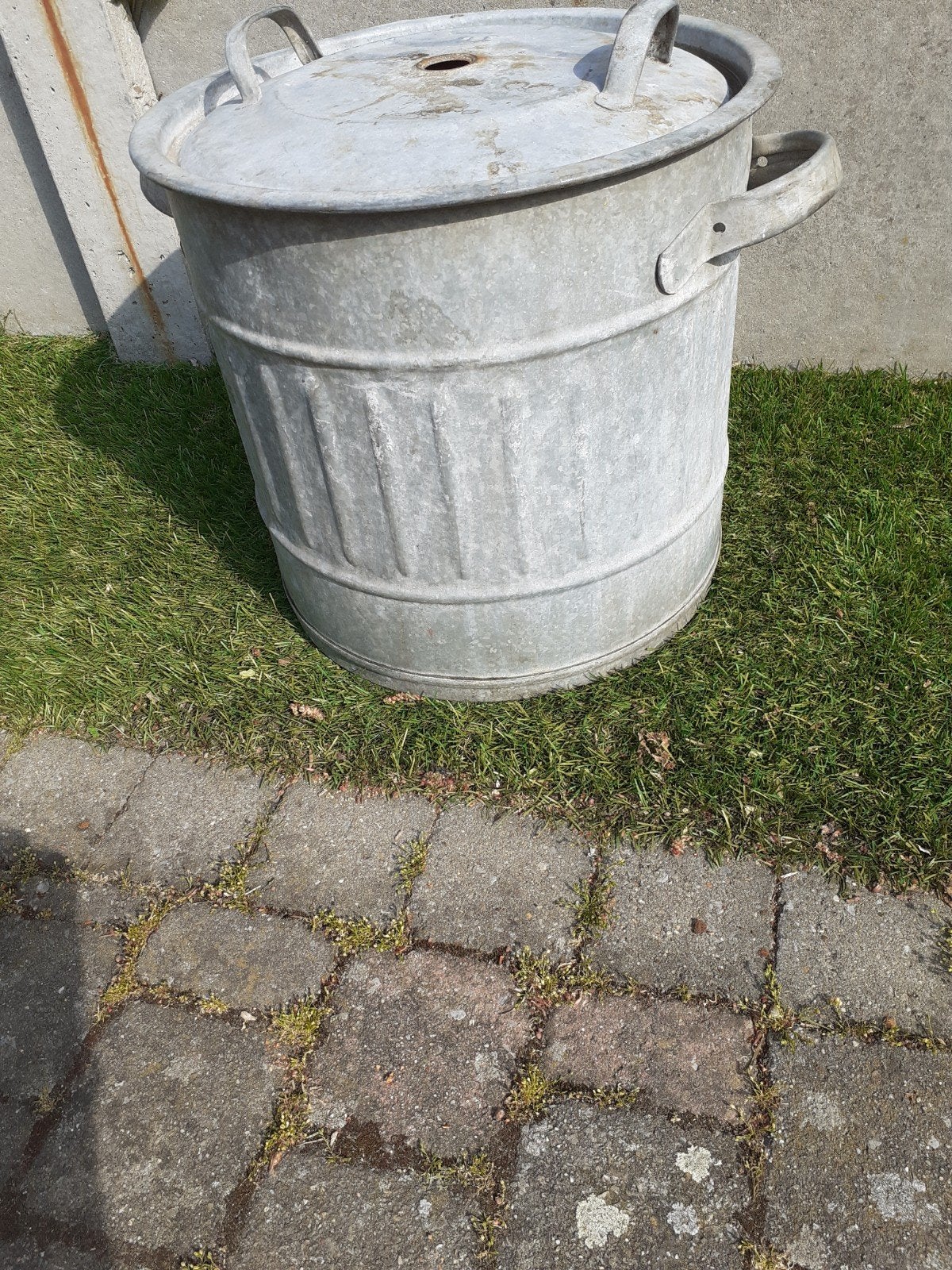 Keteltje, Ophalen, Gebruikt, Metaal, Balkon