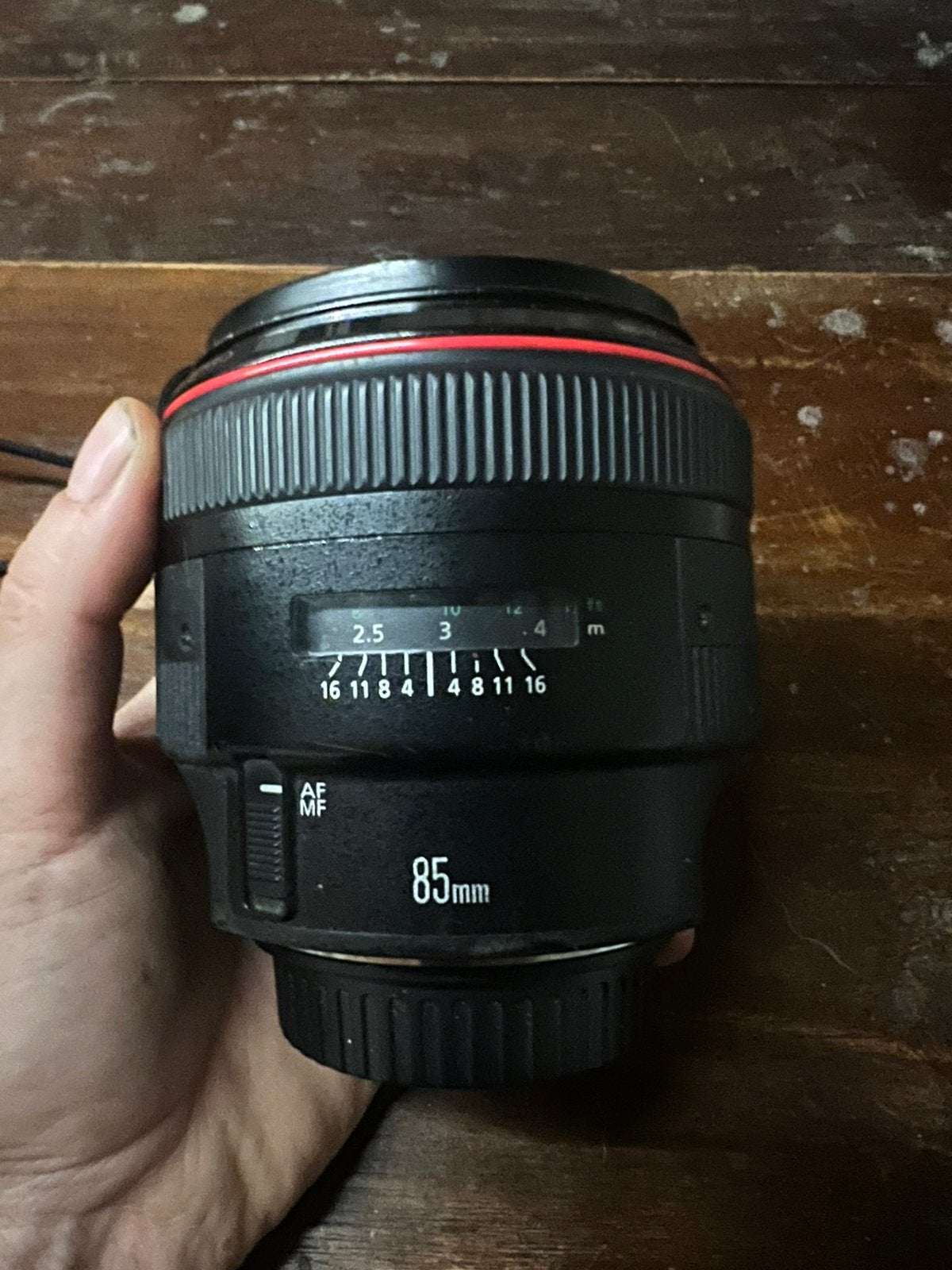 Canon EF 85 mm lens 1:1.2, TV, Hi-fi & Vidéo, Enlèvement, Comme neuf, Canon, Canon EF