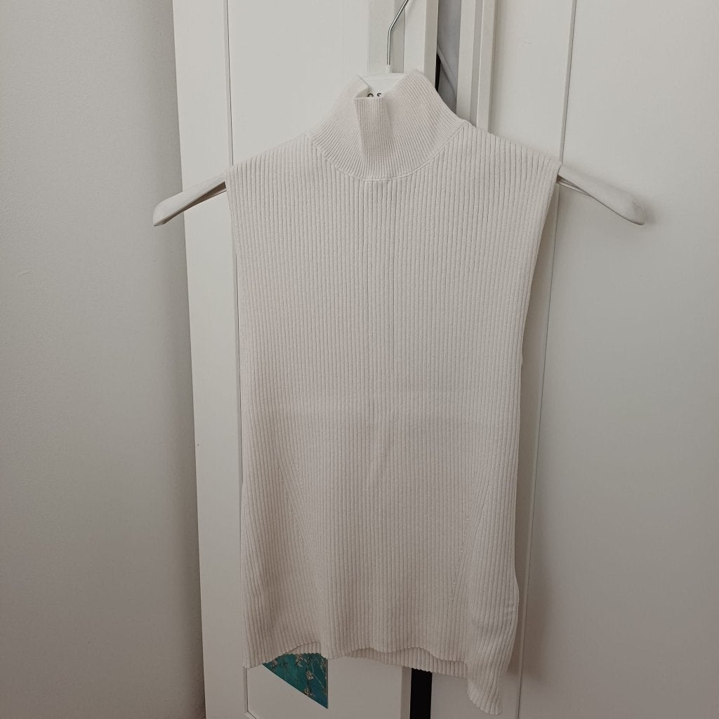 Débardeur blanc à col montant (taille S), Vêtements | Femmes, Enlèvement ou Envoi, Taille 36 (S), Blanc, Calliope
