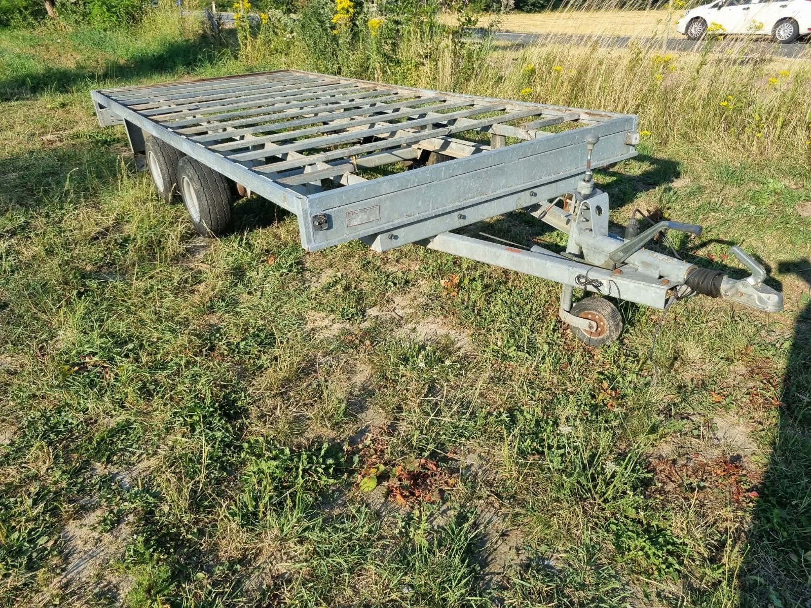Geremde dubbelas aanhangwagen, Auto diversen, Aanhangers en Bagagewagens, Ophalen